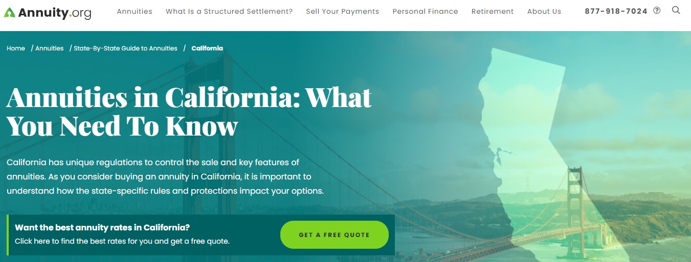 annuity in california